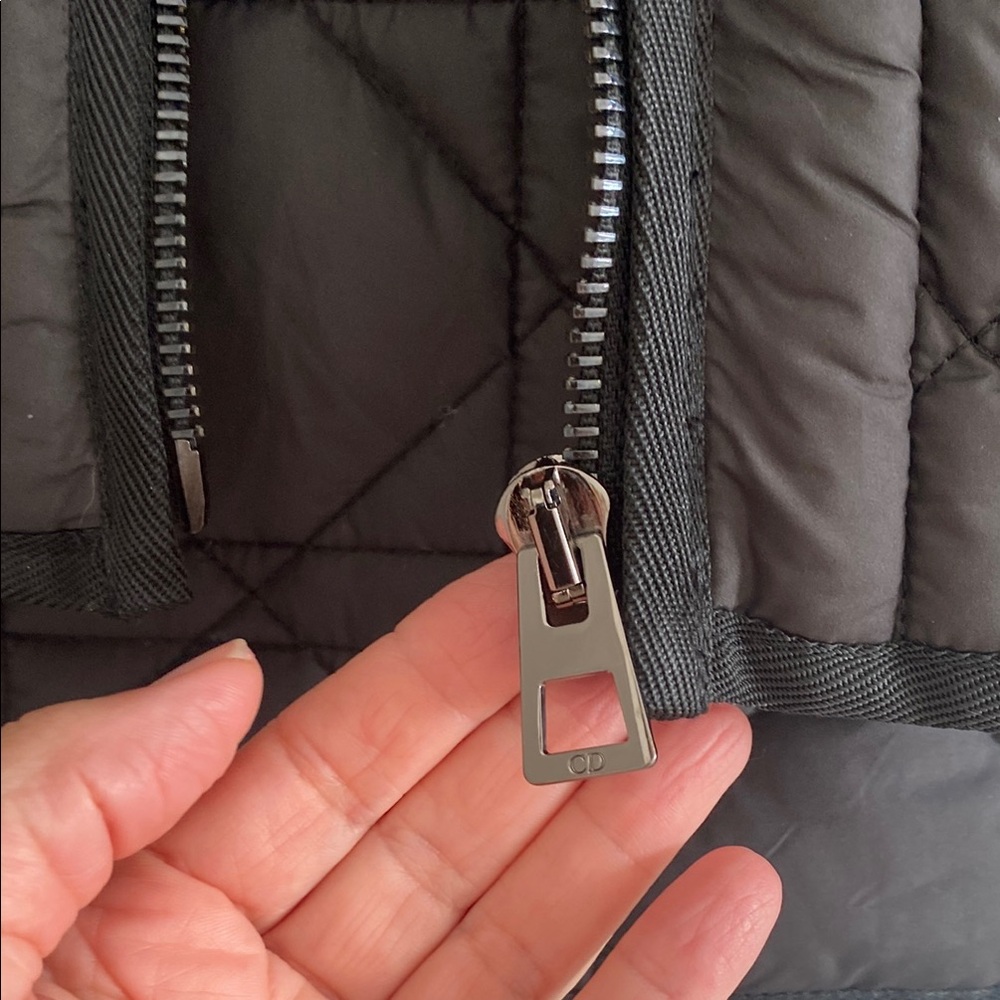 DIOR MACROCANNAGE BELTED VEST BEE LOGO - Picture 4 of 8